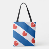 Friesland Flag Tote Bag (Achterkant)