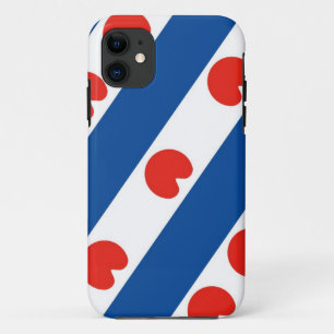 Friesland friezen vlag Nederland land regio Case-Mate iPhone Case