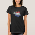 Friesland Nederland Retro Kaart Nederlandse Vintag T-shirt<br><div class="desc">Friesland Nederland Retro Kaart Nederlands  Souvenir</div>