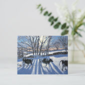 Friessische Koeien 2009 Briefkaart (Staand voorkant)