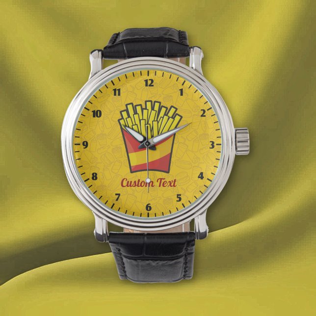Friet Armbandhorloge Horloge (Creator heeft geüpload)