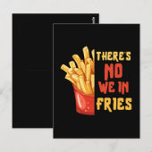 Friet Briefkaart (Voorkant / Achterkant)