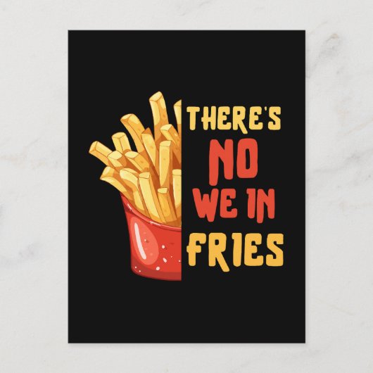 Friet Briefkaart (Voorkant)