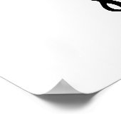 Friet en glans poster (Hoek)