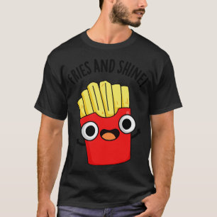 Friet en glanzende grappige eetpuntjes 1 t-shirt