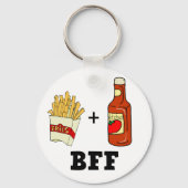 friet en ketchup BFF Sleutelhanger (Voorkant)