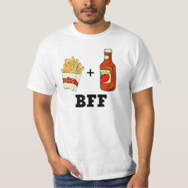 friet en ketchup BFF T-shirt