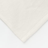 Friet is mijn liefdestaal fleece deken (Hoek)
