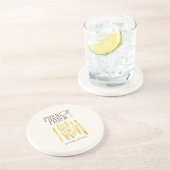 Friet is mijn liefdestaal Onderzetter (Zijkant)