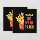 Friet Kaart (Voorkant / Achterkant)