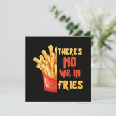 Friet Kaart (Staand voorkant)