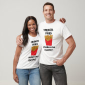 friet maakt me blij friet t-shirt (Unisex)