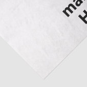 friet maakt me blij friet tissuepapier (Detail)