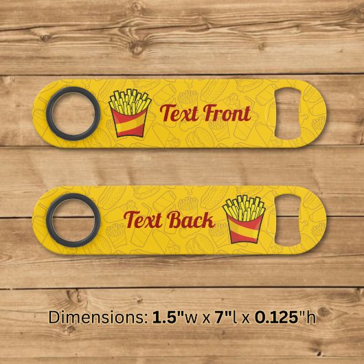 Friet Snel Flesopener Speed Flessenopener