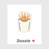 Friet Sticker (Vel)