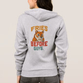 "Friet voor jongens" Hoodie (Achterkant)