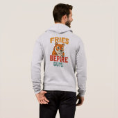 "Friet voor jongens" Hoodie (Achterkant volledig)
