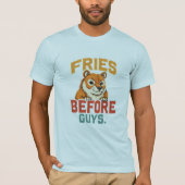 "Friet voor jongens" T-shirt (Voorkant)