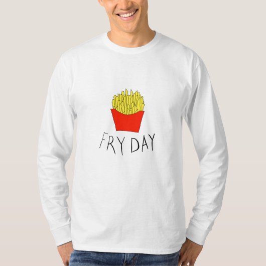 Frietdag T-shirt (Voorkant)