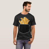 Frieten in mijn zak t-shirt (Voorkant volledig)