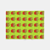 frietfleecedeken fleece deken (Voorkant (Horizontaal))