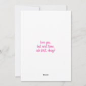 Frietjes delen is mijn liefdestaal Funny Valentijn Feestdagenkaart (Achterkant)