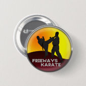 Frieways Karate Button (Voorkant /achterkant)