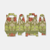 Frieze Border Art Nouveau Floral Bedankdoosjes (Uitgevouwen)