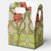 Frieze Border Art Nouveau Floral Bedankdoosjes (Geopend)