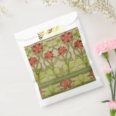 Frieze Border Art Nouveau Floral Bedankzakje (Gezegeld)