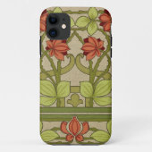 Frieze Border Art Nouveau Floral Case-Mate iPhone Case (Achterkant)