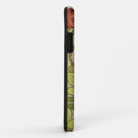 Frieze Border Art Nouveau Floral Case-Mate iPhone Case (Achterkant/rechts)