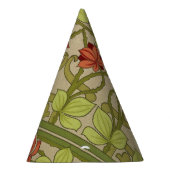 Frieze Border Art Nouveau Floral Feesthoedjes (Rechts)