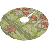 Frieze Border Art Nouveau Floral Kerstboom Rok (Gekanteld)