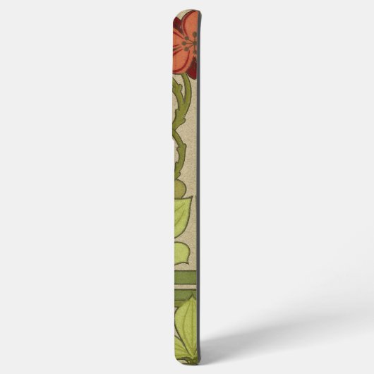 Frieze Border Art Nouveau Floral Samsung Galaxy Hoesje (Achterkant horizontaal)