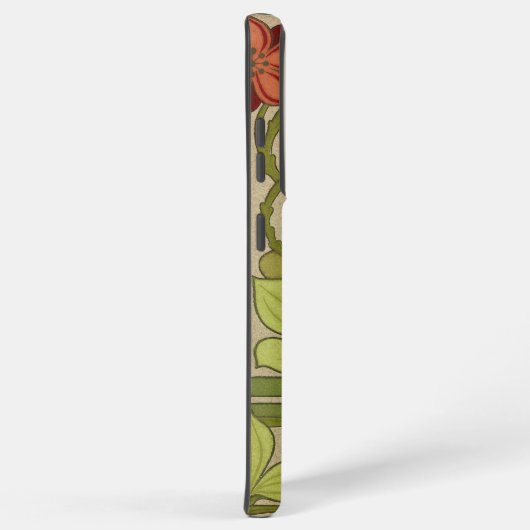 Frieze Border Art Nouveau Floral Samsung Galaxy Hoesje (Rechterkant)