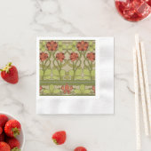 Frieze Border Art Nouveau Floral Servet (Insitu)