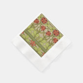 Frieze Border Art Nouveau Floral Servet (Hoek)