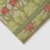 Frieze Border Art Nouveau Floral Tissuepapier (Detail)