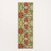 Frieze Border Art Nouveau Floral Yogamat (Achterkant)