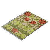 Frieze Border Art Nouveau Wallpaper Notitieboek (Linkerzijde)