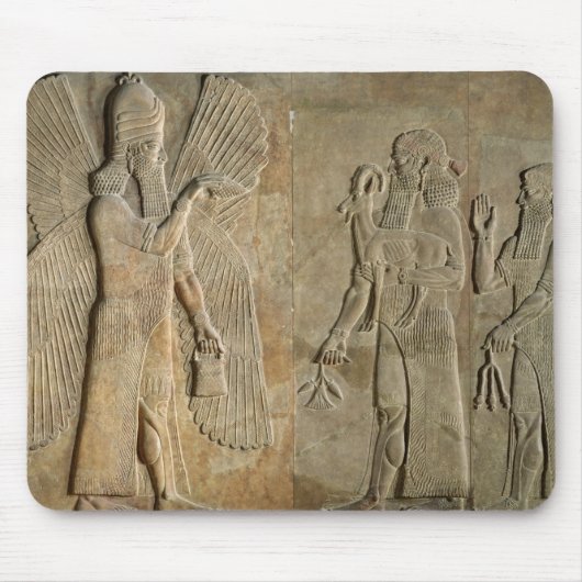 Frieze die een gespleten geest afschildert muismat (Voorkant)