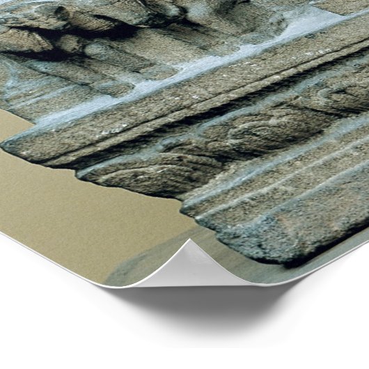 Frieze die negen divinities afschildert poster (Hoek)