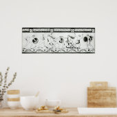 Frieze op de pilaar van de Grotta del Poster (Keuken)