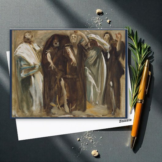 Frieze van de Prophets-studie, Sargent Briefkaart