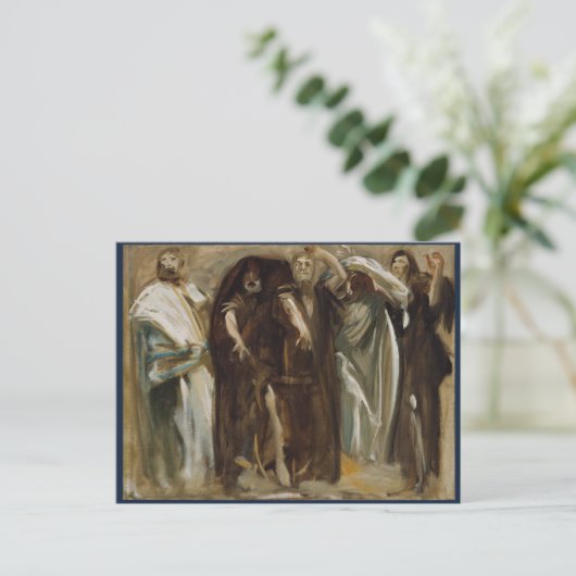 Frieze van de Prophets-studie, Sargent Briefkaart (Staand voorkant)