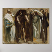 Frieze van de Prophets-studie, Sargent Poster (Voorkant)