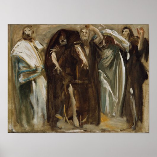 Frieze van de Prophets-studie, Sargent Poster (Voorkant)
