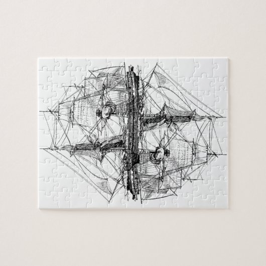 Frigate Puzzle Level 10 Legpuzzel (Horizontaal)