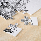 Frigate Puzzle Level 10 Legpuzzel (Zijkant)